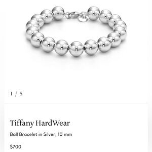 Silver Ball Bracelet